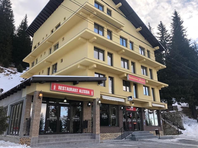 Exteriorul Restaurantului Alessia din Rânca