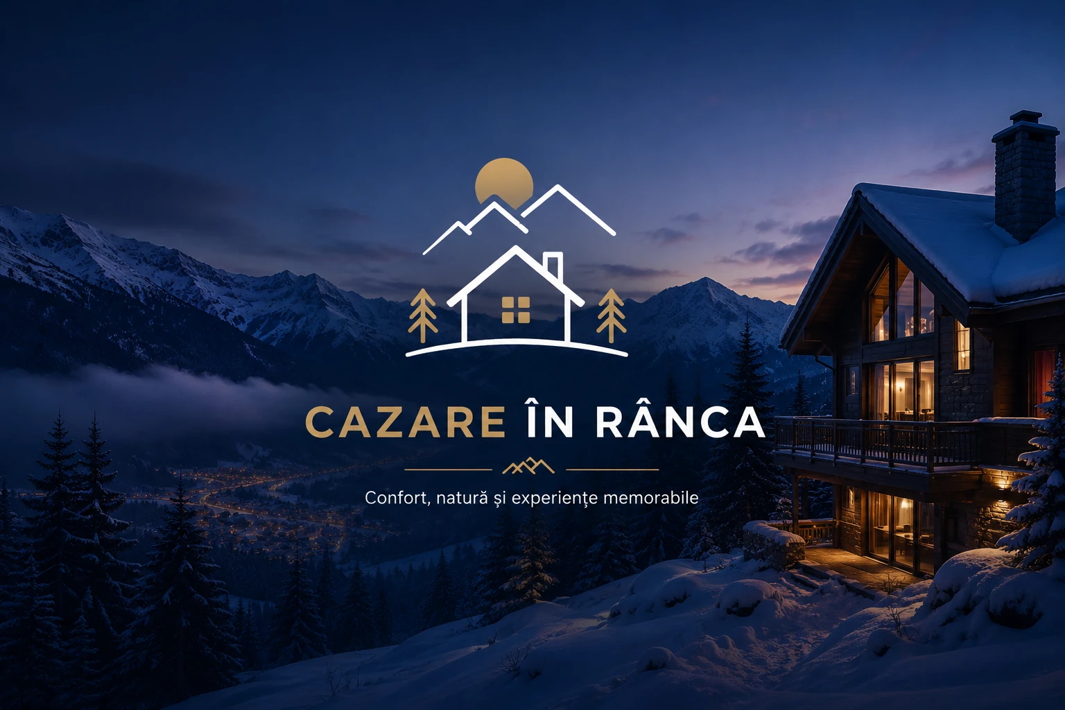 Cazare în Rânca — ilustrație de prezentare